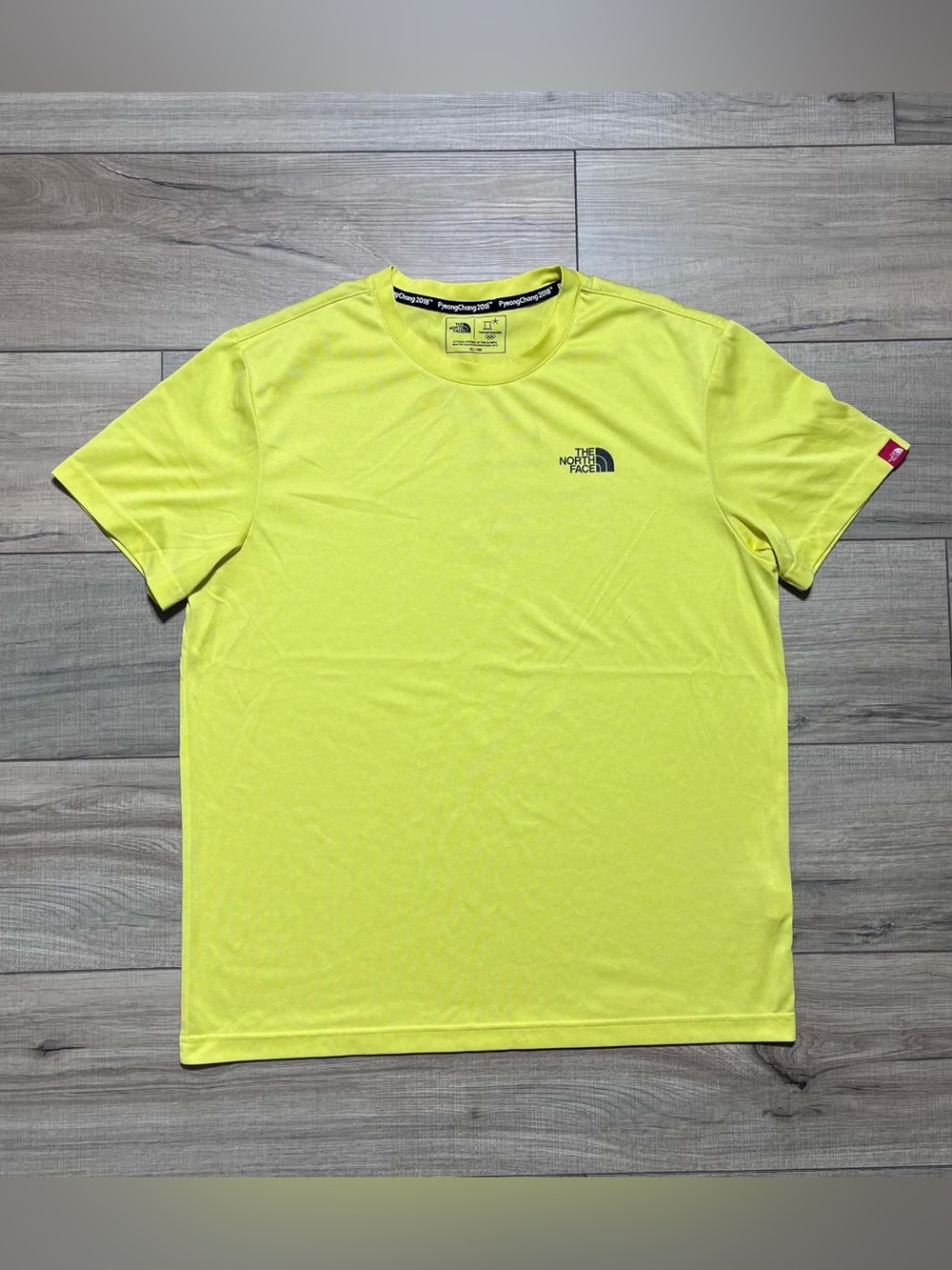 The North Face Unisex Pyeong Chang 2018 Winter Olympics Short Sleeve Shirt XL